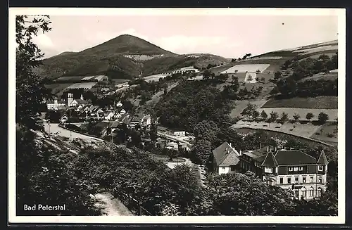 AK Bad Peterstal, Teilansicht des Ortes