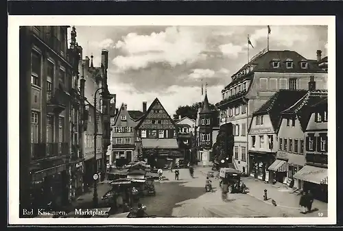 AK Bad Kissingen, Marktplatz