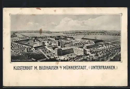 AK Münnerstadt /Unterfranken, Klostergut M. Bildhausen