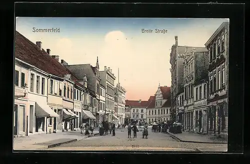 AK Sommerfeld, In der Breite Strasse