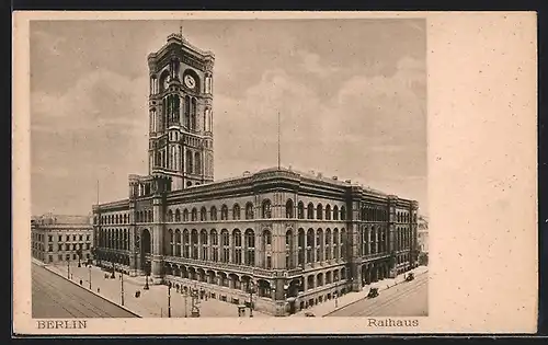 AK Berlin, Rathaus, Königstrasse