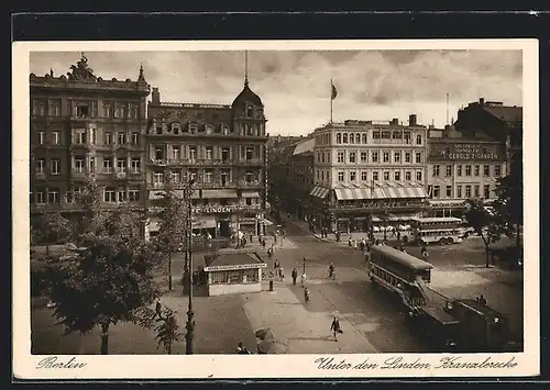 AK Berlin, Unter den Linden, Kranzlerecke