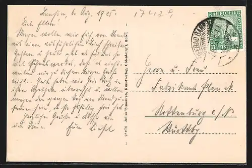 AK Bansin, Strandpartie mit Strandkörben