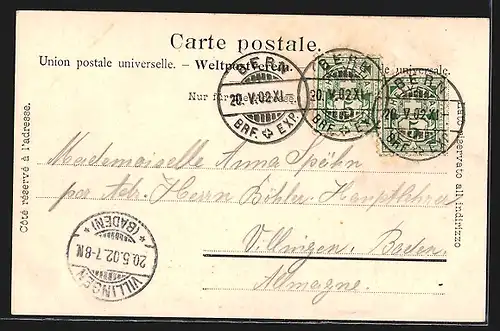 AK Bern, Historisches Museum, Waffensaal