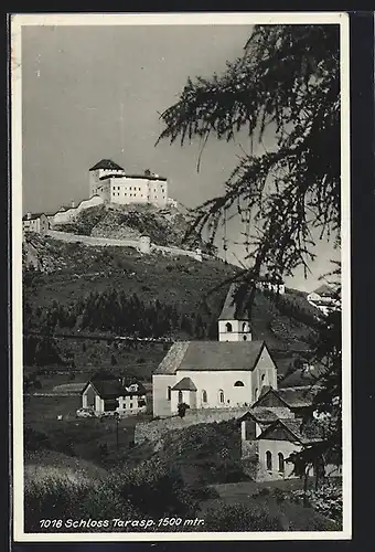 AK Tarasp, Ansicht vom Schloss