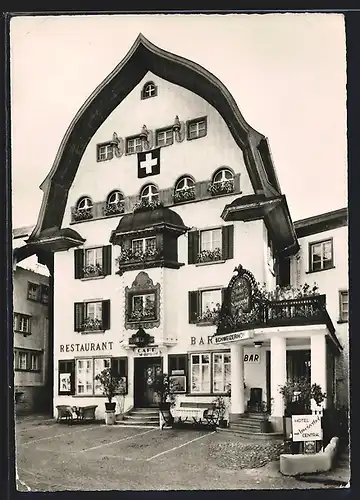 AK Andermatt, Am Hotel Schweizerhof