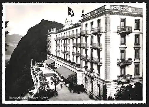AK Bürgenstock, Ansicht vom Palace Hotel