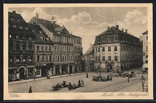 AK Zittau, Markt und Altes Amtsgericht