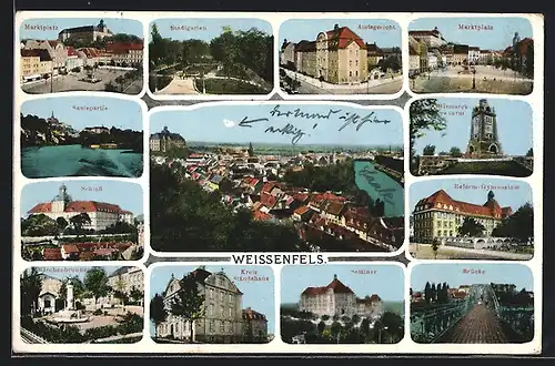 AK Weissenfels, Reform-Gymnasium, Bismarck-Turm, Seminar