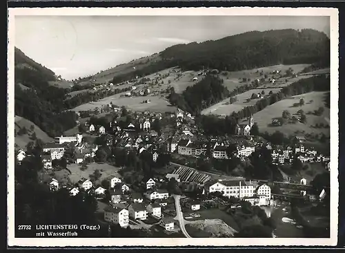 AK Lichtensteig /Togg., Teilansicht mit Wasserfluh