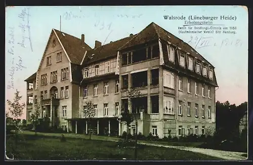 AK Walsrode /Lüneburger Heide, Erholungsheim