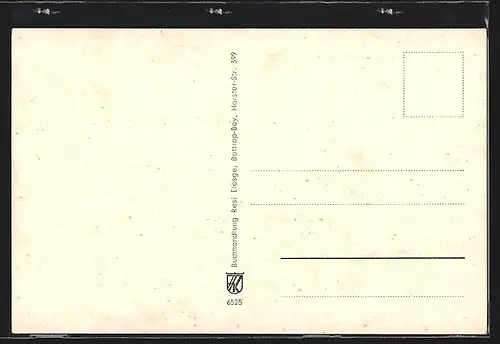 AK Bottrop, Johannes-Schule, Brauckstrasse mit Ruhröl, Körnerschule