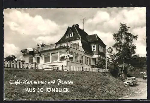 AK Wippenbach / Ortenberg, Restaurant und Pension Haus Schönblick