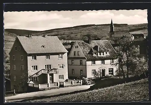 AK Wüstensachsen, Haus Hohe Röhn, Bes. Franz Jos. Reith, Erholungsheim und Metzgerei