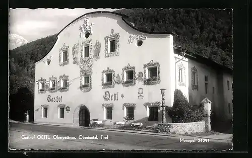 AK Pettnau /Oberinntal, Gasthof Oettl in Oberpettnau