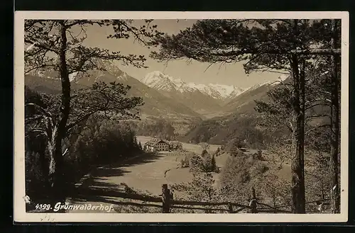 AK Innsbruck, Patsch, Gasthof Grünwalderhof in idyllischer Lage