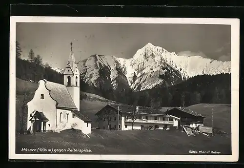 AK Mösern, Partie gegen Reiterspitze