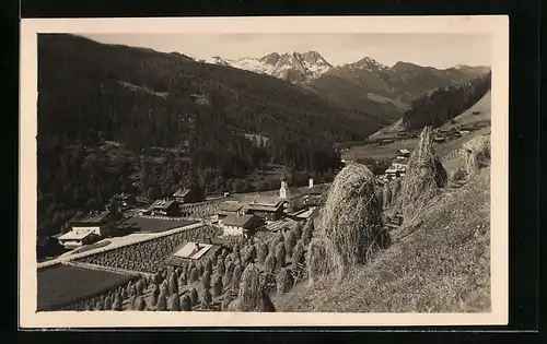 AK Gerlos, Blick vom Hochtal auf den Torhelm