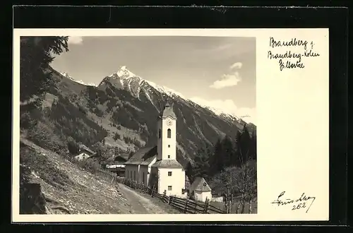 Foto-AK Hans Hruschka Nr. 252: Brandberg g. Brandberg-Kolm