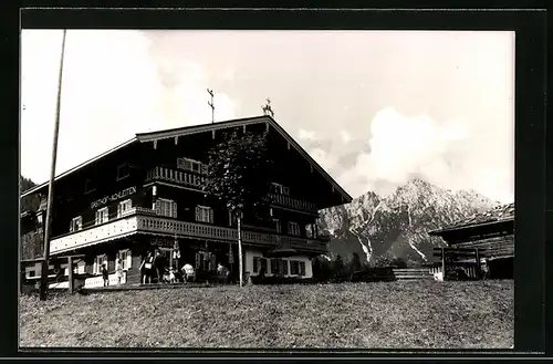 AK Söll, Gasthof Achleiten J. Bichler