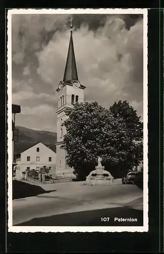 AK Paternion, Ortspartie an der Kirche