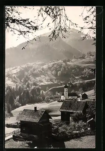 AK Bürserberg, Teilansicht mit Kirche