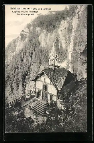 AK Breitenau am Hochlantsch, Kapelle Schüsserlbrunn
