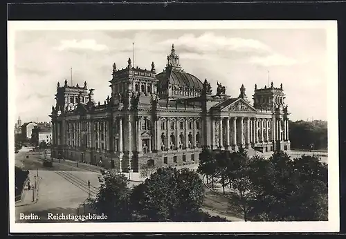 AK Berlin-Tiergarten, Reichstagsgebäude