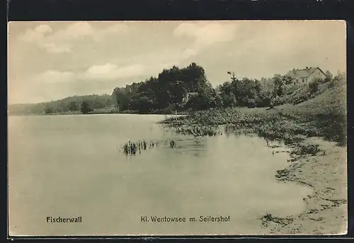 AK Seilershof, Fischerwall am Kleinen Wentowsee