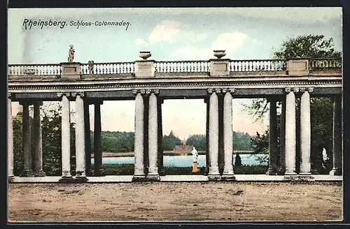 AK Rheinsberg, Schloss-Colonnaden
