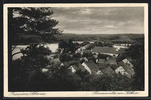 AK Binenwalde am Kalksee, Teilansicht