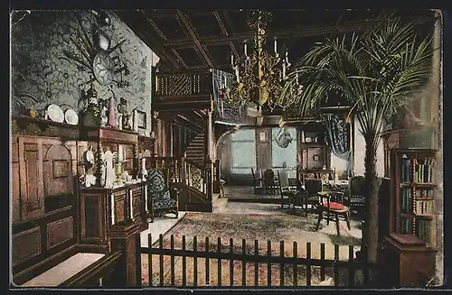 AK Marienbad, Cafe Egerländer, Prunkzimmer