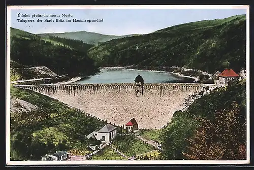 AK Brüx im Hammergrundtal, Talsperre der Stadt