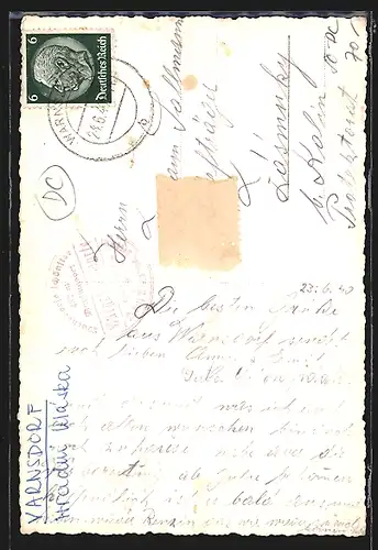 AK Warnsdorf, Die Burgsbergwarte