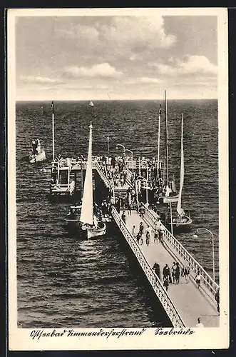 AK Timmendorferstrand, Ostseebad, Seebrücke