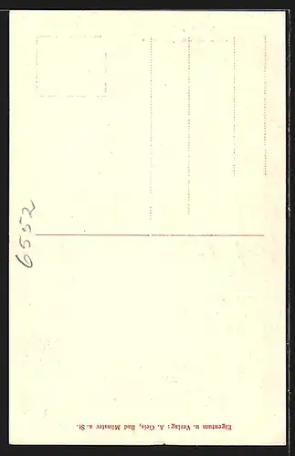 AK Bad Münster a. Stein, Gradierwerk mit Rheingrafenstein