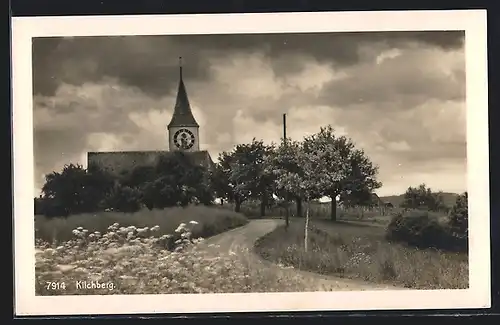 AK Kilchberg, Blick auf die Kirche