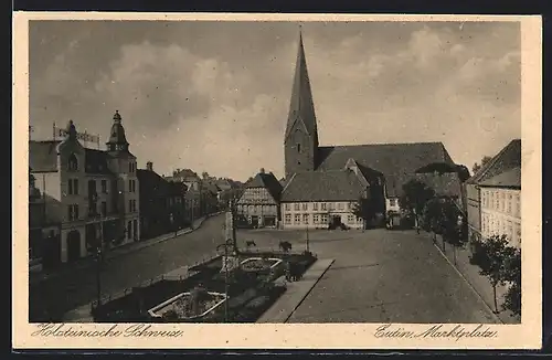 AK Eutin, Blick über den Markt