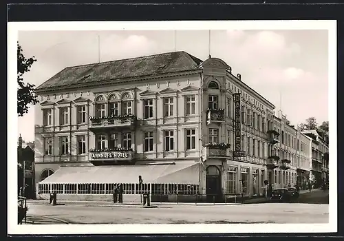 AK Flensburg, Bahnhofshotel Frau Emmy Prien