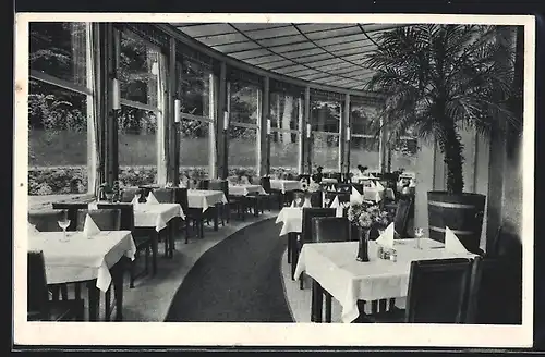 AK Bad Driburg / Nordrhein-W., Hotel Bad Hermannsborn, Restaurant