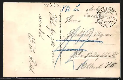 AK Lehnin, Südansicht des Klosters, Fliegeraufnahme