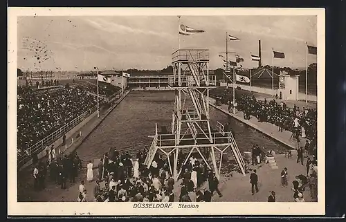 AK Düsseldorf, Blick auf das Stadion