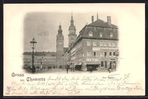 AK Chemnitz, Partie am Markt