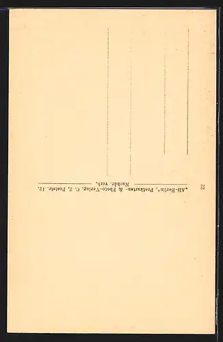 AK Berlin, Wohnhaus d. Dichters Wilhelm Raabe in der Spreestrasse