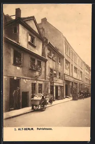 AK Berlin, Partie in der Petristrasse