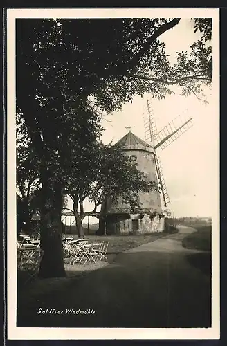 AK Gohlis, Blick zur Windmühle