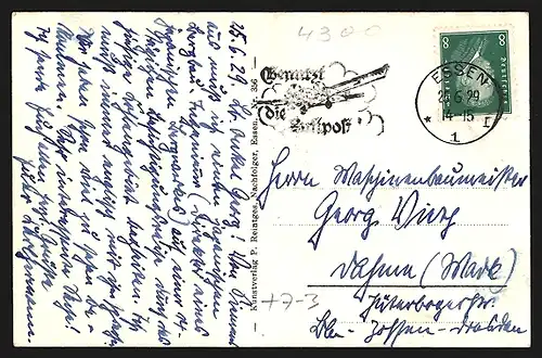 AK Essen, Kohle-Zeche Victoria Mathias u. R. W. E