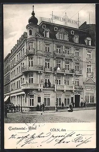 AK Köln, Hotel Continental