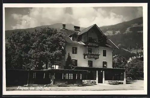 AK Fügen im Zillertal, Gasthof Bahnhof