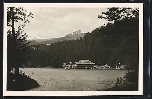AK Flims, Blick auf den Caumasee